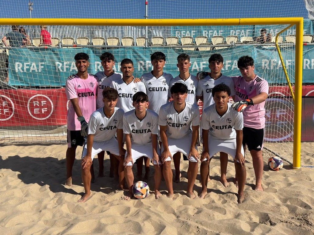 Ceuta cierra el Campeonato de España de fútbol playa con otras dos derrotas
