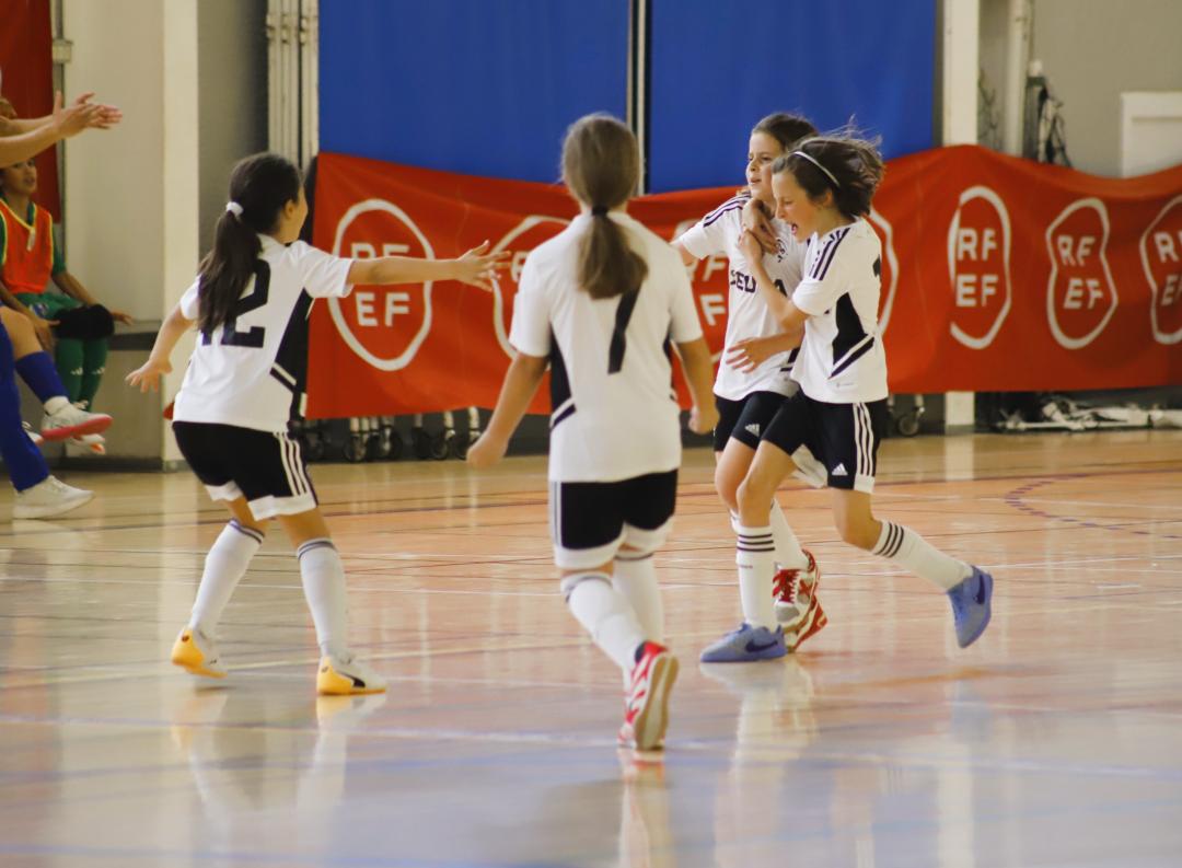 Ceuta inicia el Campeonato de España de fútbol sala sub'10 con un empate ante Melilla (3-3)