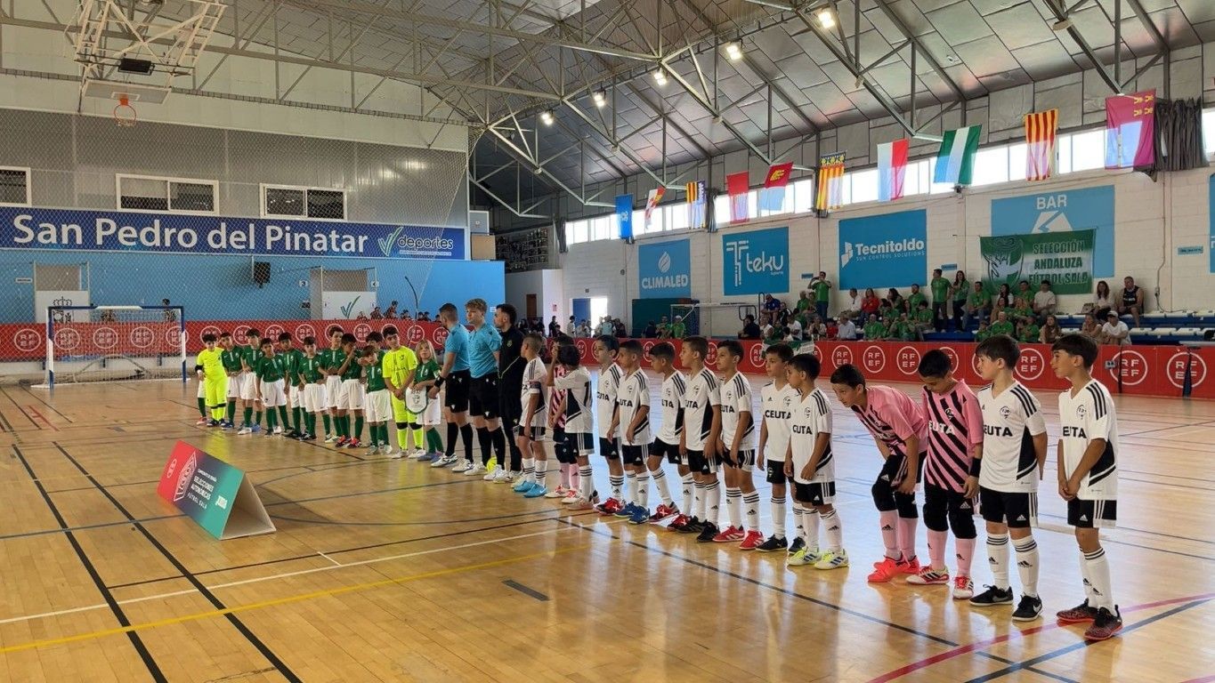 Empate y derrota de las selecciones sub'10 en la segunda jornada del Campeonato de España