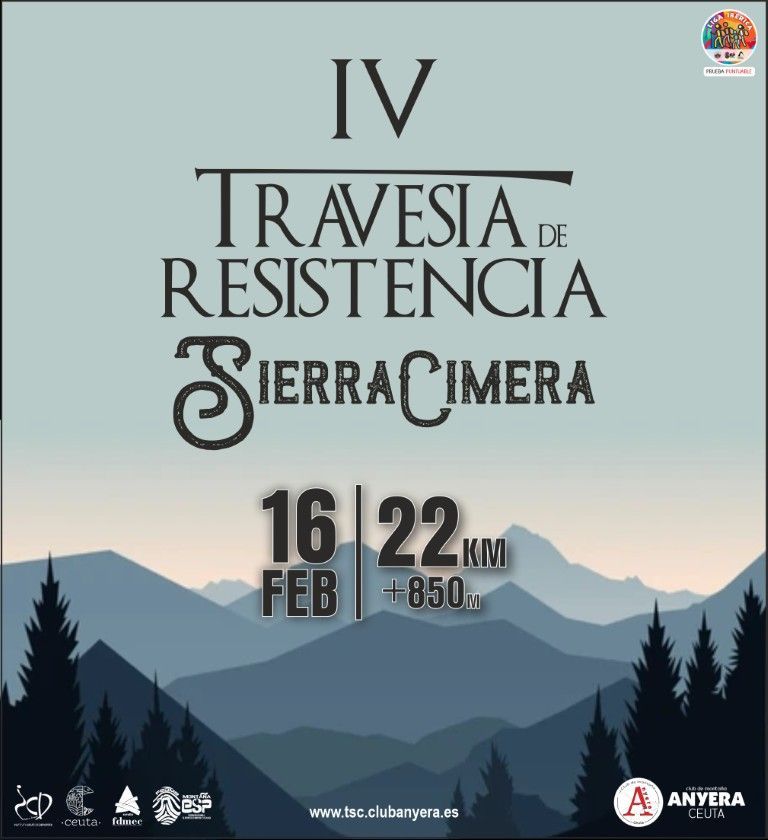 El Club Anyera organiza la IV Marcha Senderista "Travesía Sierra Cimera"