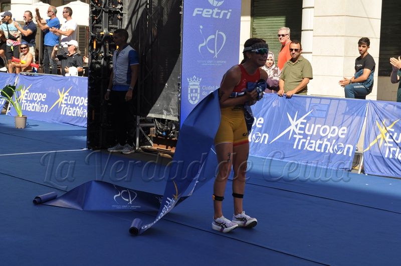 La española Ana Carballo se impone en la prueba de la Copa de Europa en Ceuta