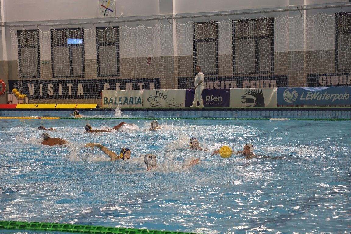Derrota del CN Caballa en la ida de la primera eliminatoria por la permanencia ante el CN Rubí (10-4)