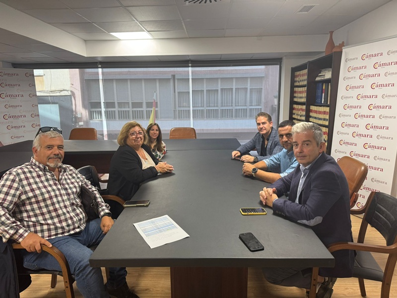 La Cámara de Comercio se reúne con el sector de las autoescuelas ante la crítica situación de los exámenes de conducción en Ceuta