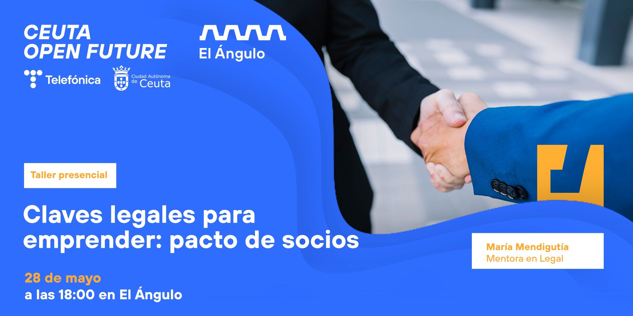 Ceuta Open Future organiza un taller gratuito sobre la importancia del pacto de socios en la empresa