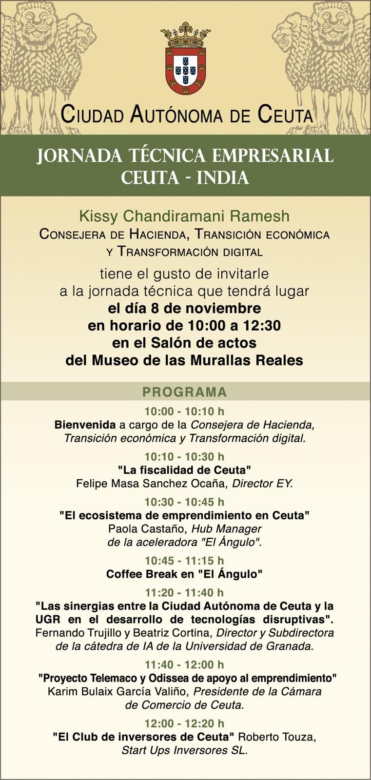 Este sábado se celebra una jornada técnica empresarial entre empresarios de la India