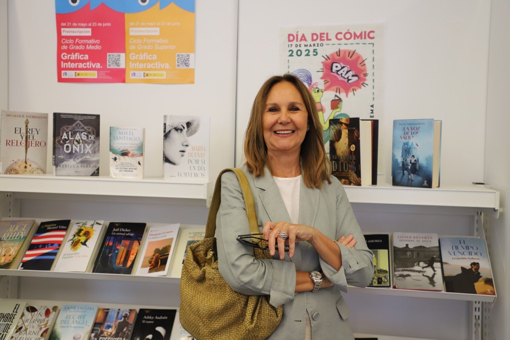 María Dueñas: “siempre es un placer venir a Ceuta porque adoro esta tierra”