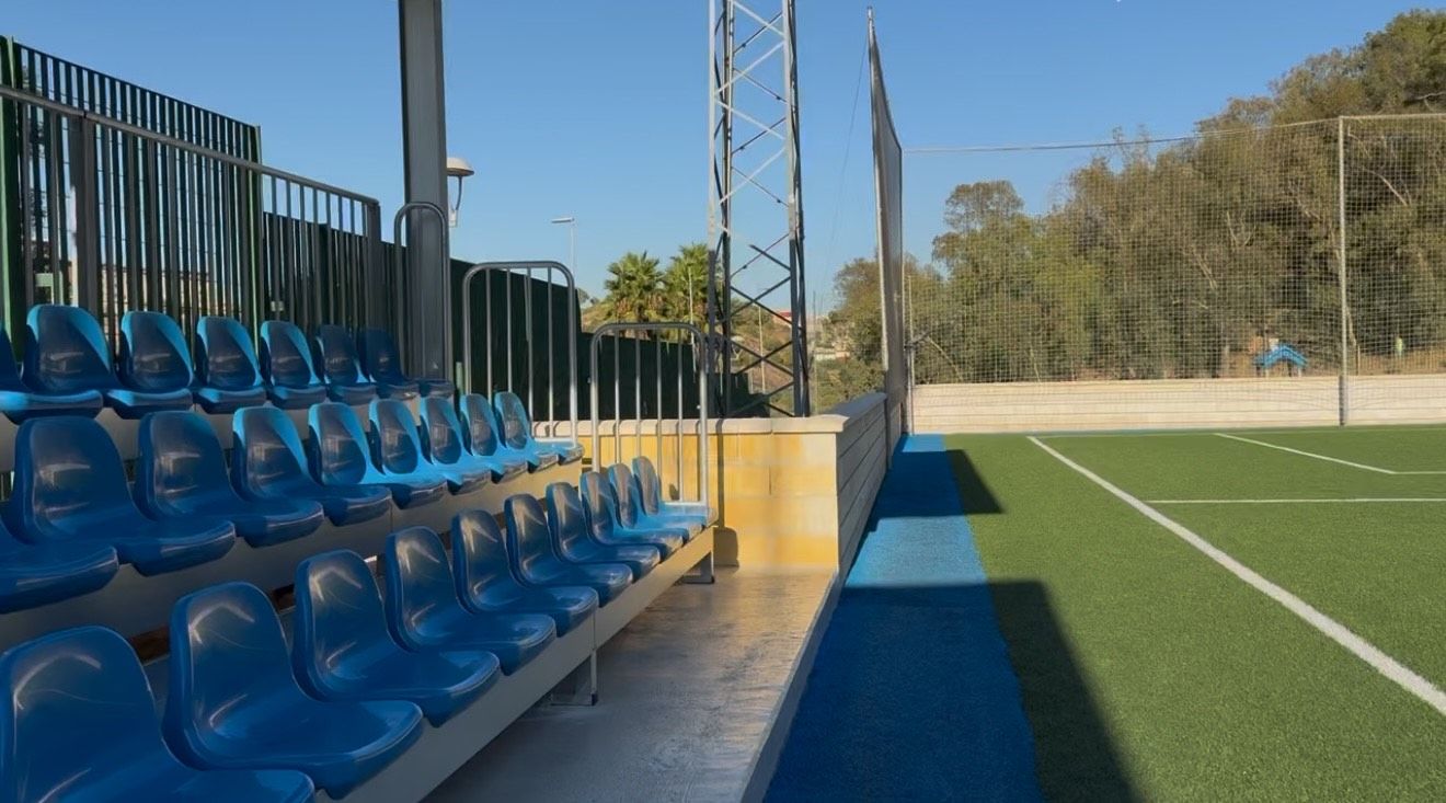 El MDyC se congratula de la instalación de las gradas en los campos de fútbol-7 del Príncipe