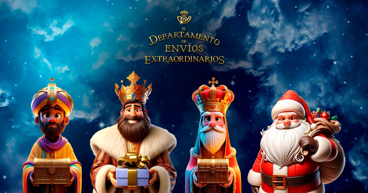 El Departamento de Envíos Extraordinarios Virtual de Correos abre de nuevo sus puertas en Navidad