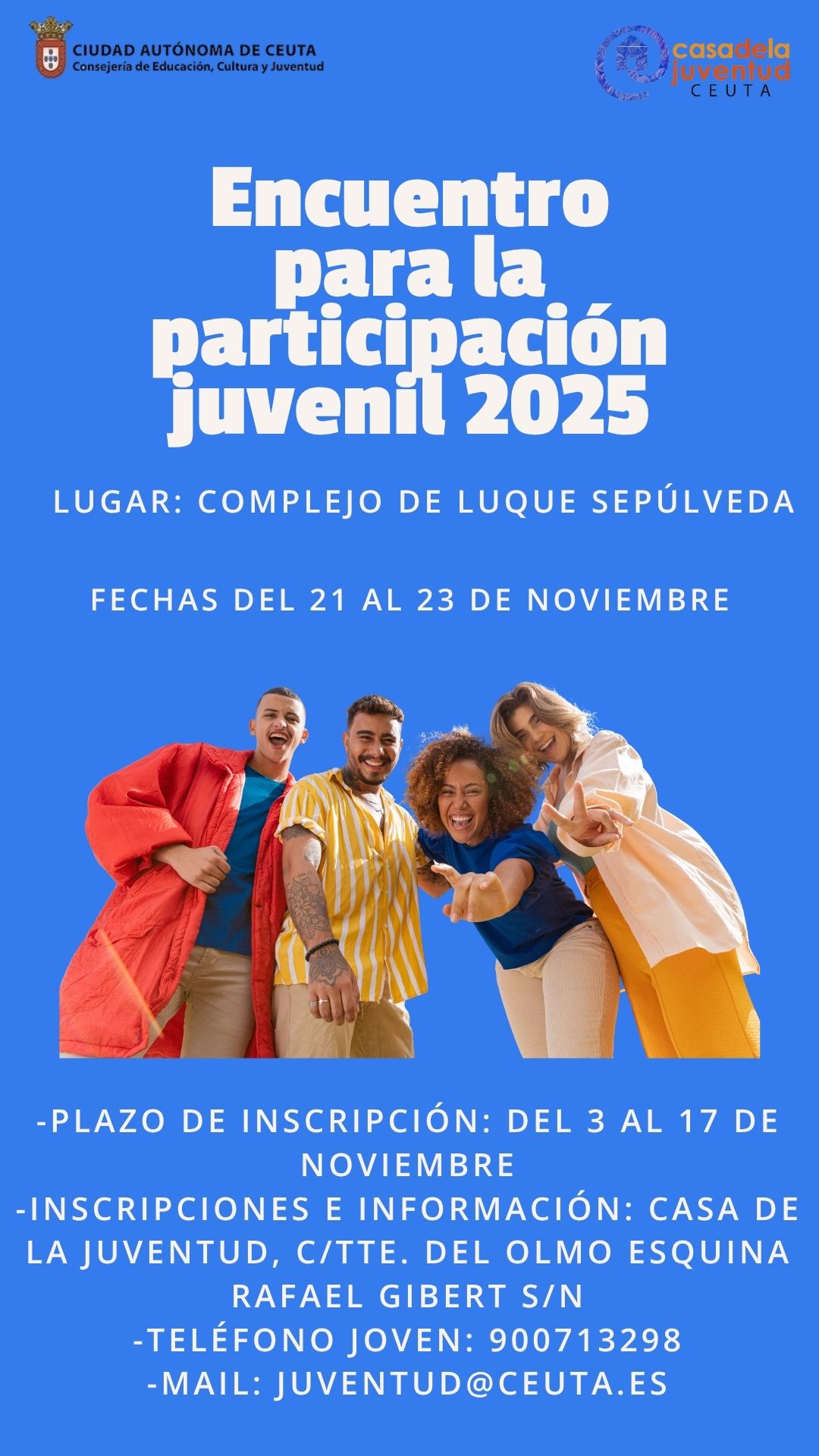La Casa de la Juventud organiza un encuentro para la participación juvenil