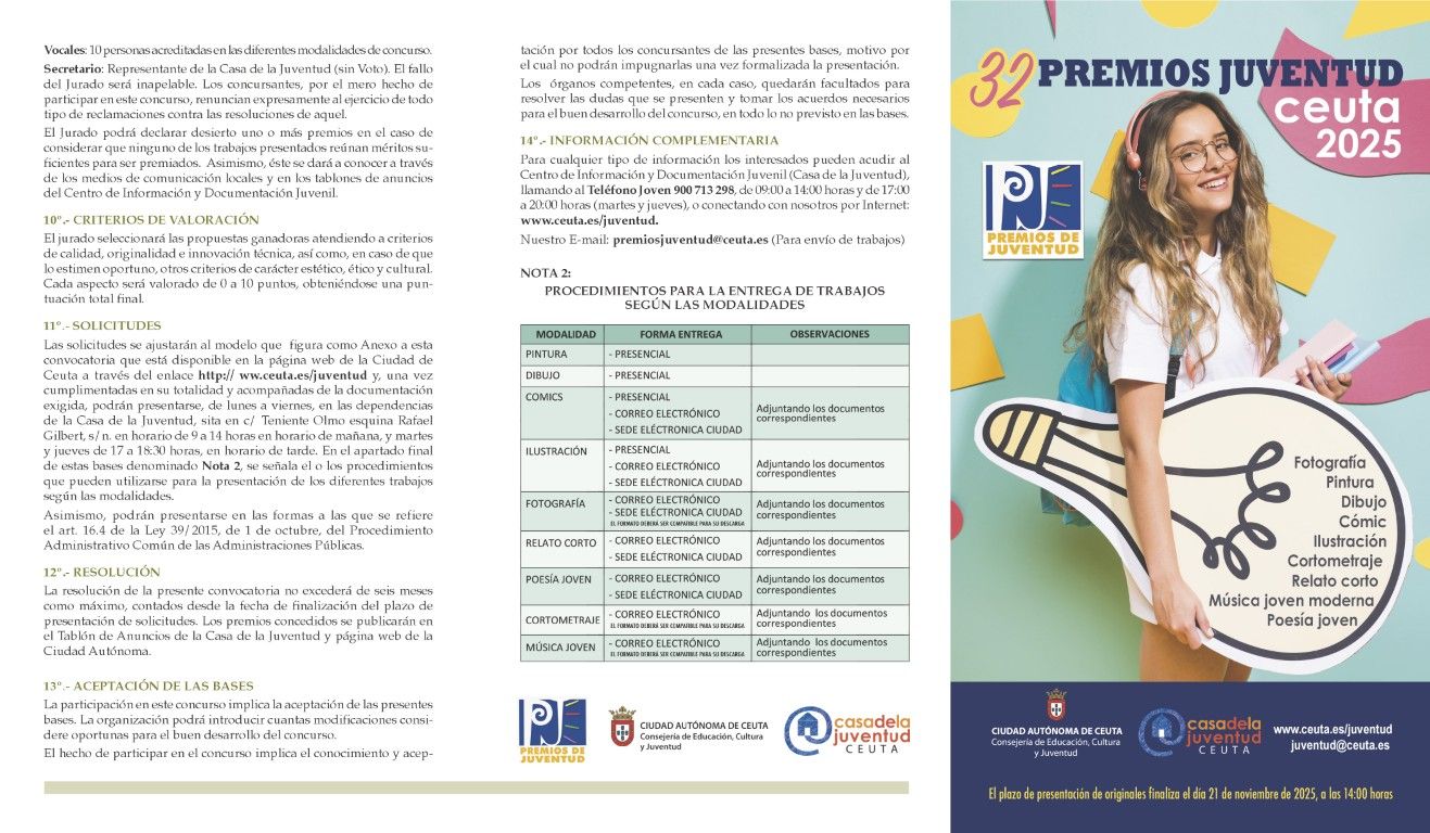 Premios Juventud Bases 2025 1