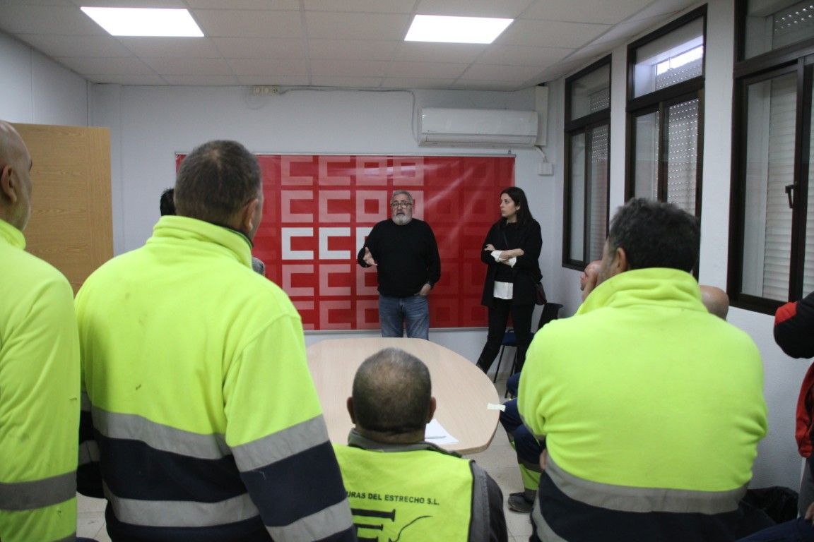 CCOO denunciará a Estructuras del Estrecho por acumular tres meses de retraso en el pago de las nóminas