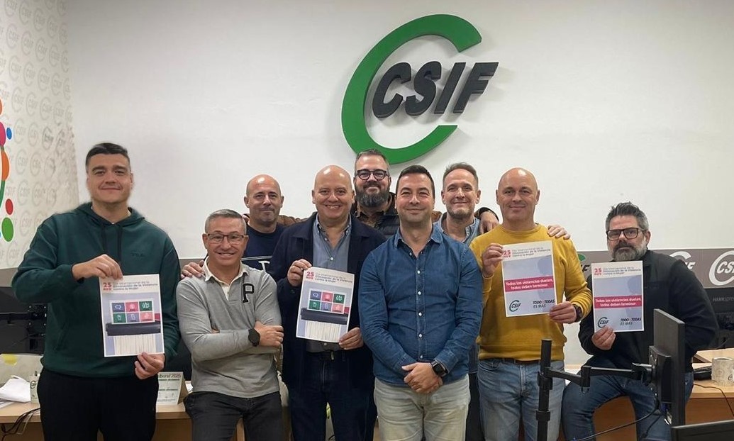 CSIF se suma al Día Internacional de la Eliminación de la Violencia contra la Mujer con el lema: “Todas las violencias duelen, todas deben terminar”