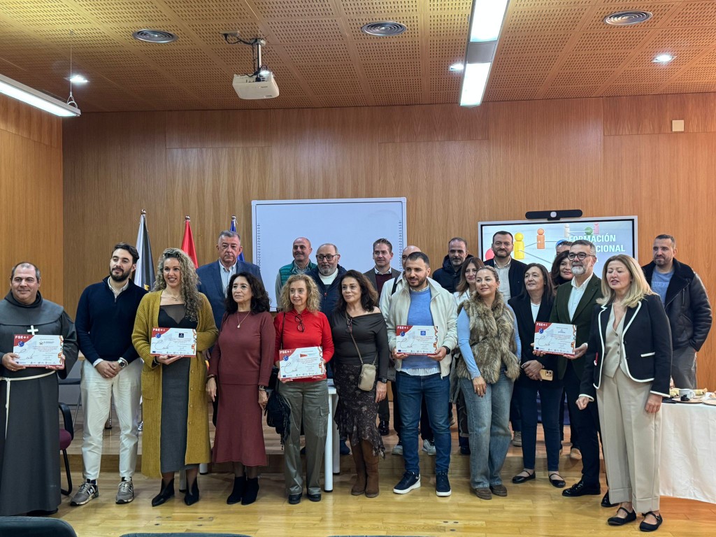 Procesa y la Escuela de la Construcción dan un reconocimiento a las empresas locales que colaboran en su formación