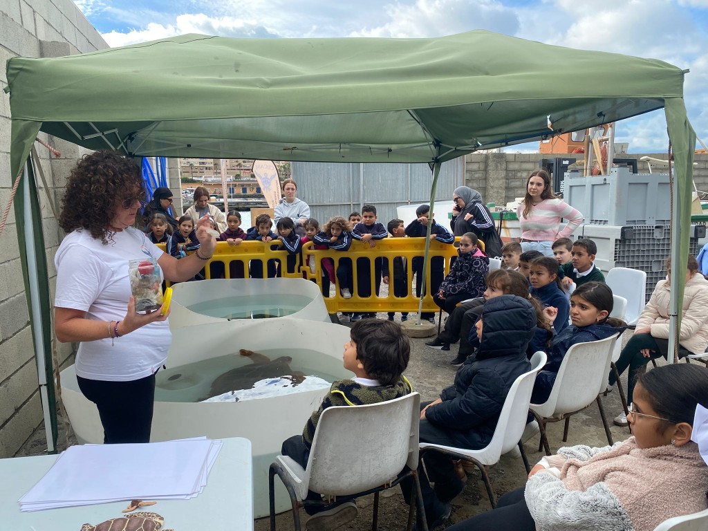 El CECAM organiza una jornada educativa con escolares del colegio Andrés Manjón