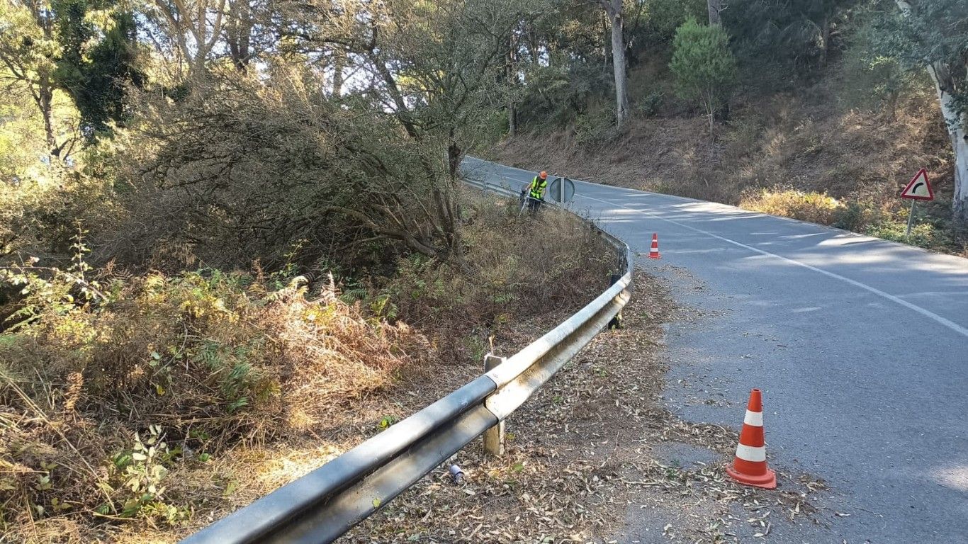 Obimasa realiza varios trabajos de conservación de los montes previos a La Mochila