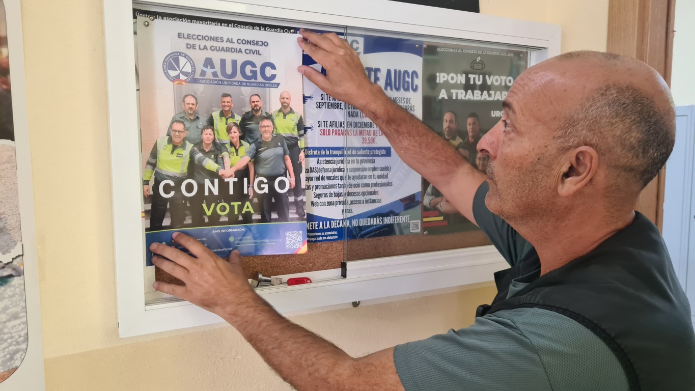 AUGC elecciones sindicales guardia civil