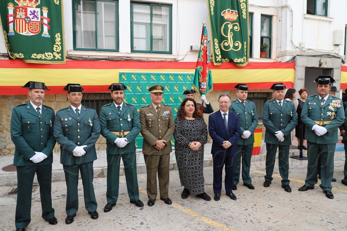 José María Jiménez, nuevo jefe interino de la Comandancia de la Guardia Civil en Ceuta. En la imagen, a la derecha