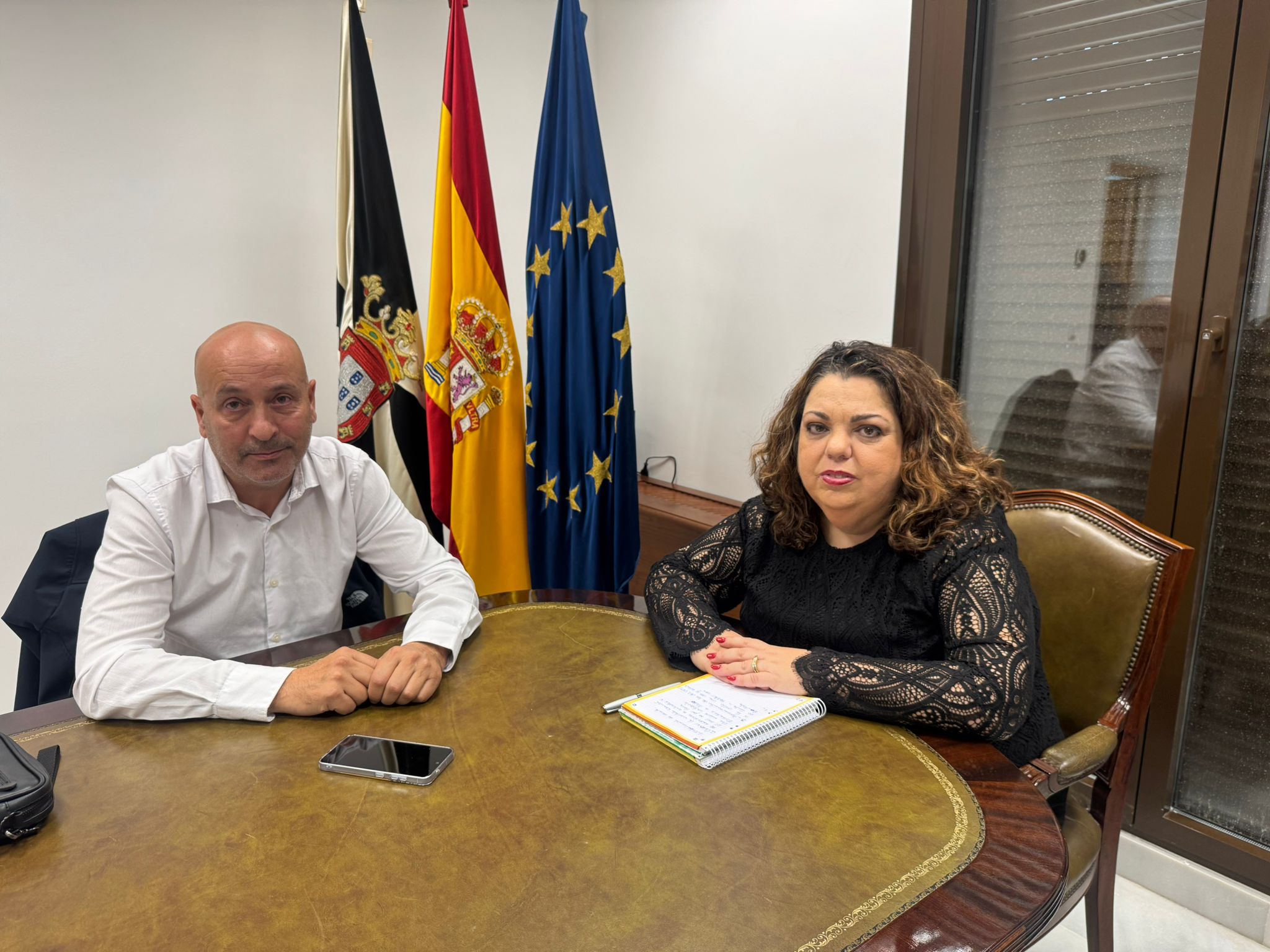 AUGC traslada a la delegada del Gobierno su preocupación por la situación límite de la presión migratoria