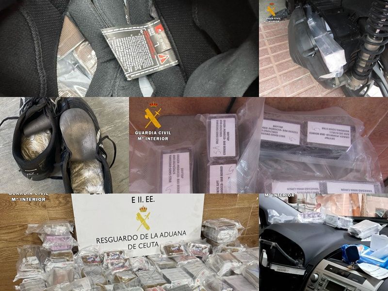 La Guardia Civil interviene más de 47 kilos de droga en 2 operaciones