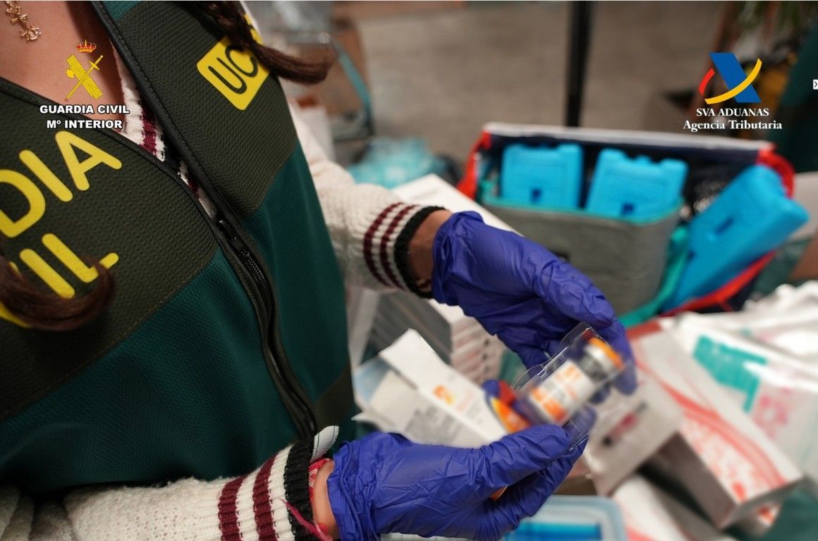 Agradecen la intervención de la Guardia Civil contra la distribución de medicamentos ilegales relacionados con la medicina estética