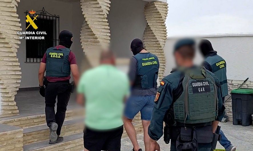 17 detenidos en una operación contra el tráfico de cocaína en el Guadalquivir