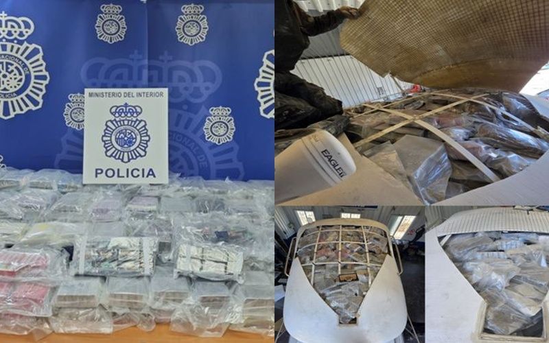 Dos detenidos con 236 kilos de hachís en una embarcación
