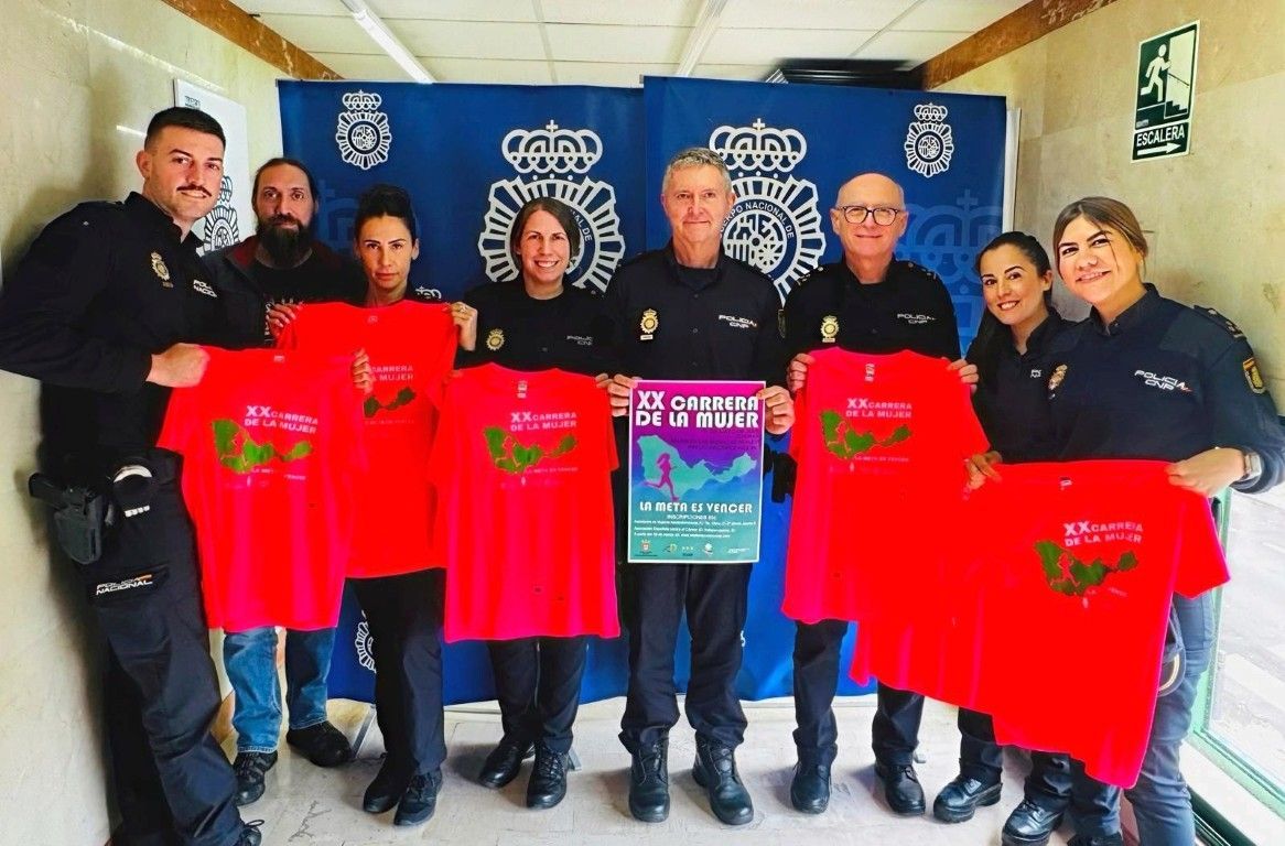 La Policía Nacional anima a la participación en la Carrera de la Mujer el próximo 11 de mayo