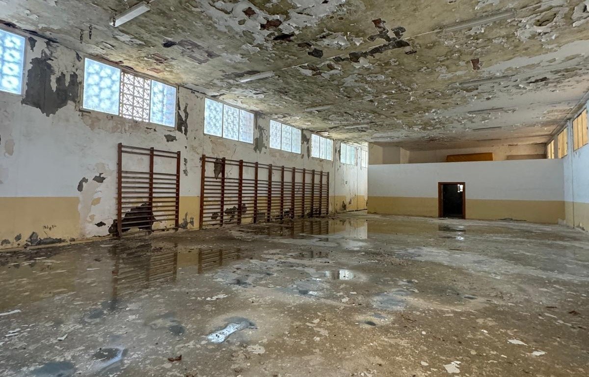 Ceuta Ya! exige la rehabilitación del gimnasio del CEIP Príncipe Felipe