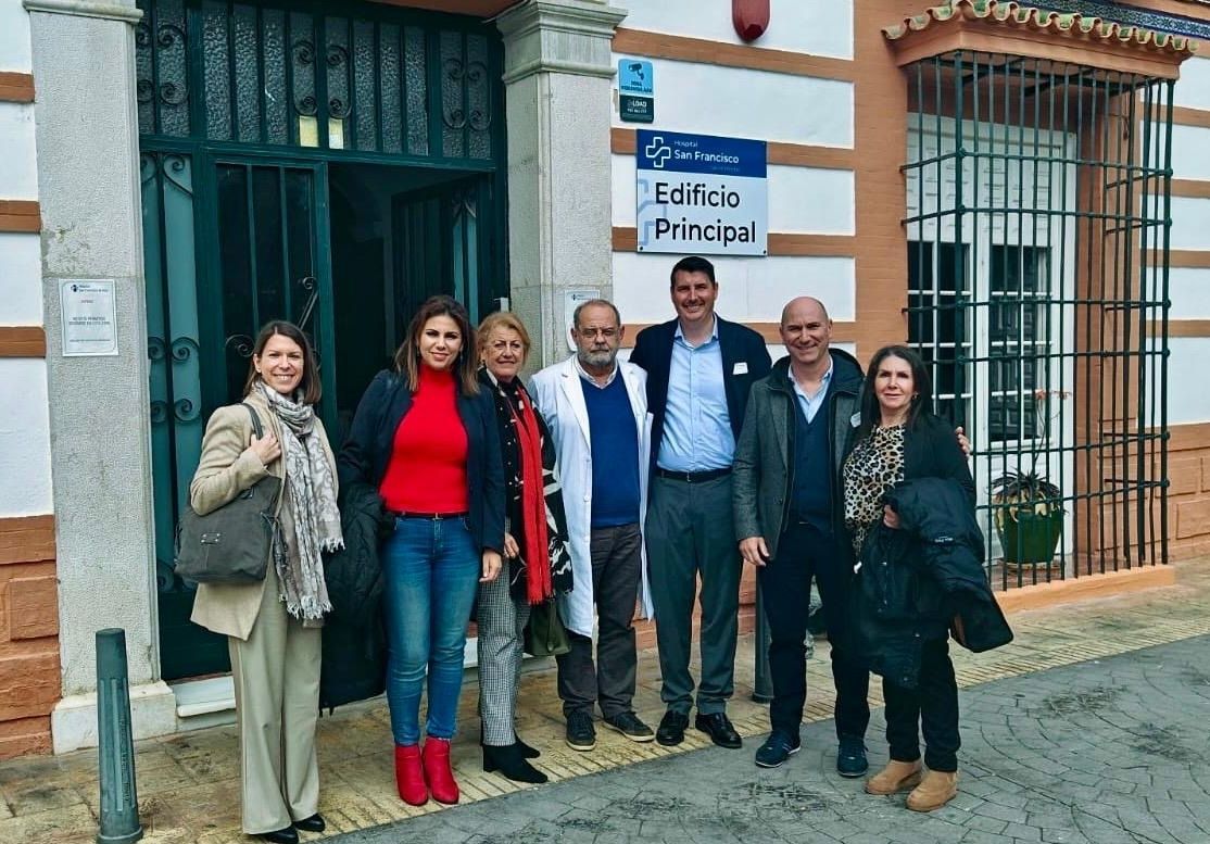 La consejería de Sanidad se reúne en Málaga con responsables del Hospital San Francisco de Asís