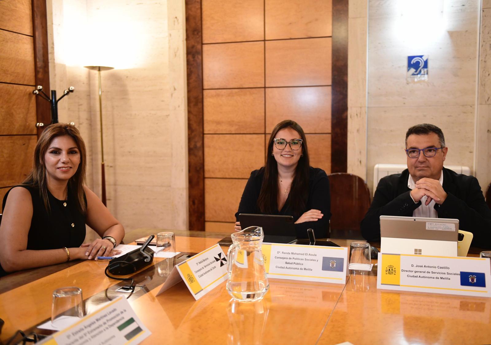 Benzina participa en Madrid en el Consejo Territorial de Servicios Sociales