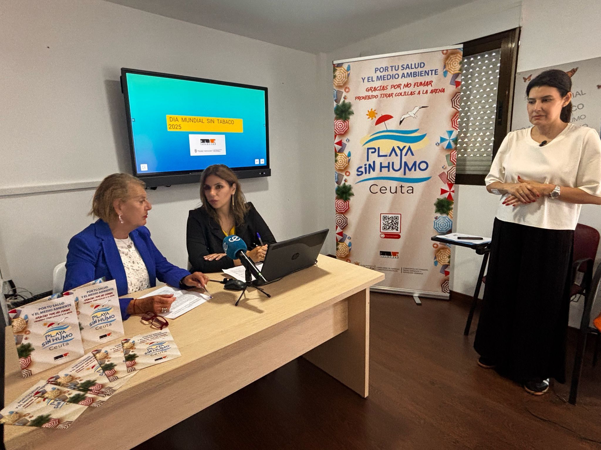 Ceuta reafirma su compromiso con la salud pública uniéndose a más de 700 playas sin humo en España