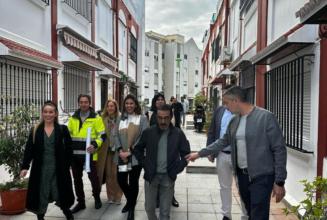 Ramírez y Benzina visitas las obras realizadas y los proyectos futuros en Loma del Pez y Finca Guillén