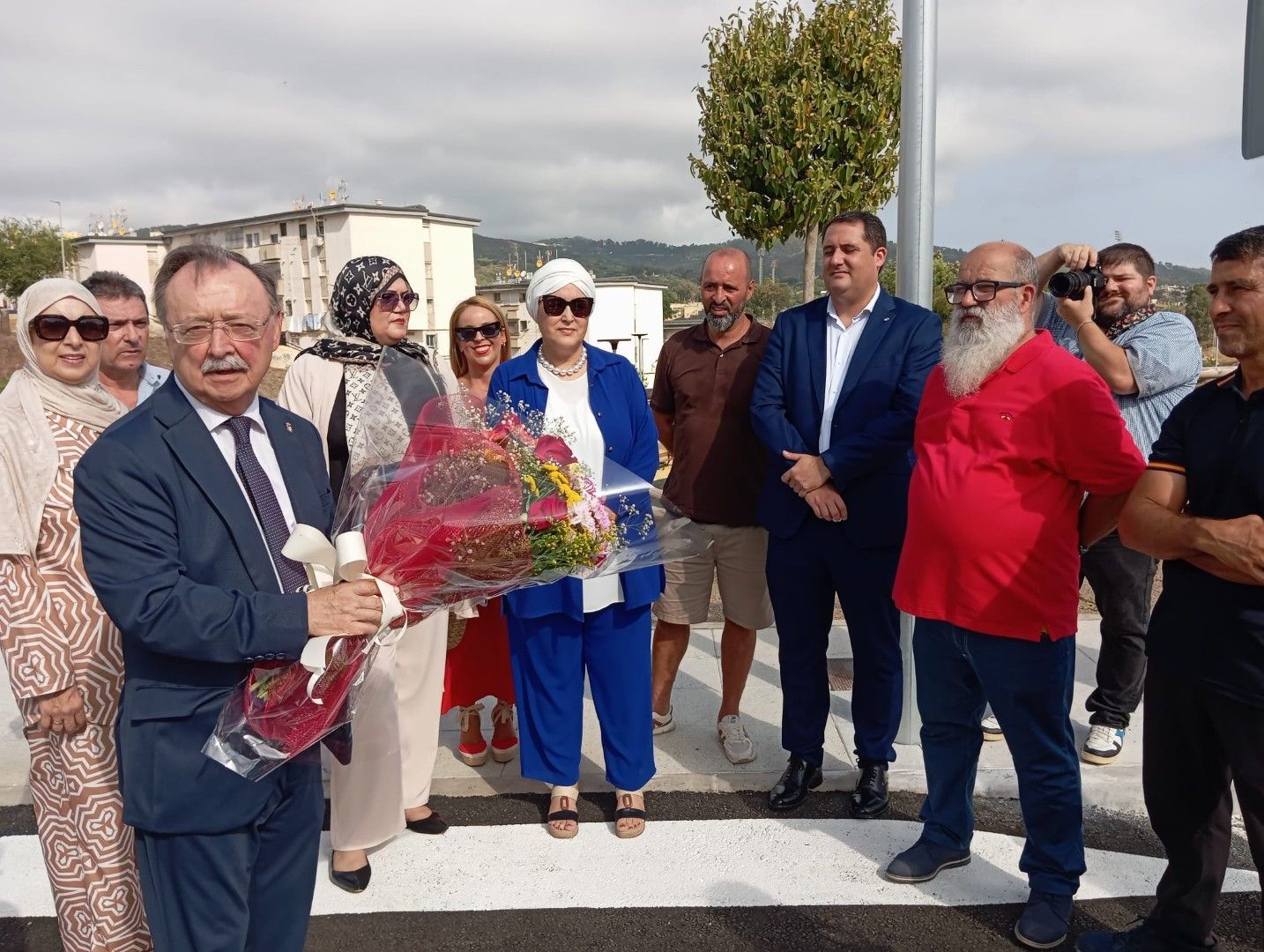 El presidente Vivas visita el nuevo parque urbano de Los Rosales - Poblado Regulares