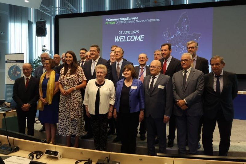 Óscar Puente participa en el evento del 20 aniversario de los Corredores Europeos de la Red Transeuropea de Transporte (RTE-T)  
