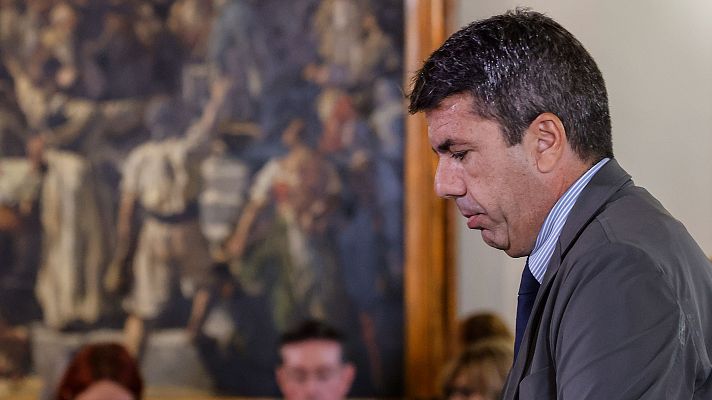 Carlos Mazón dimite como presidente de la Generalitat: “Ya no puedo más”