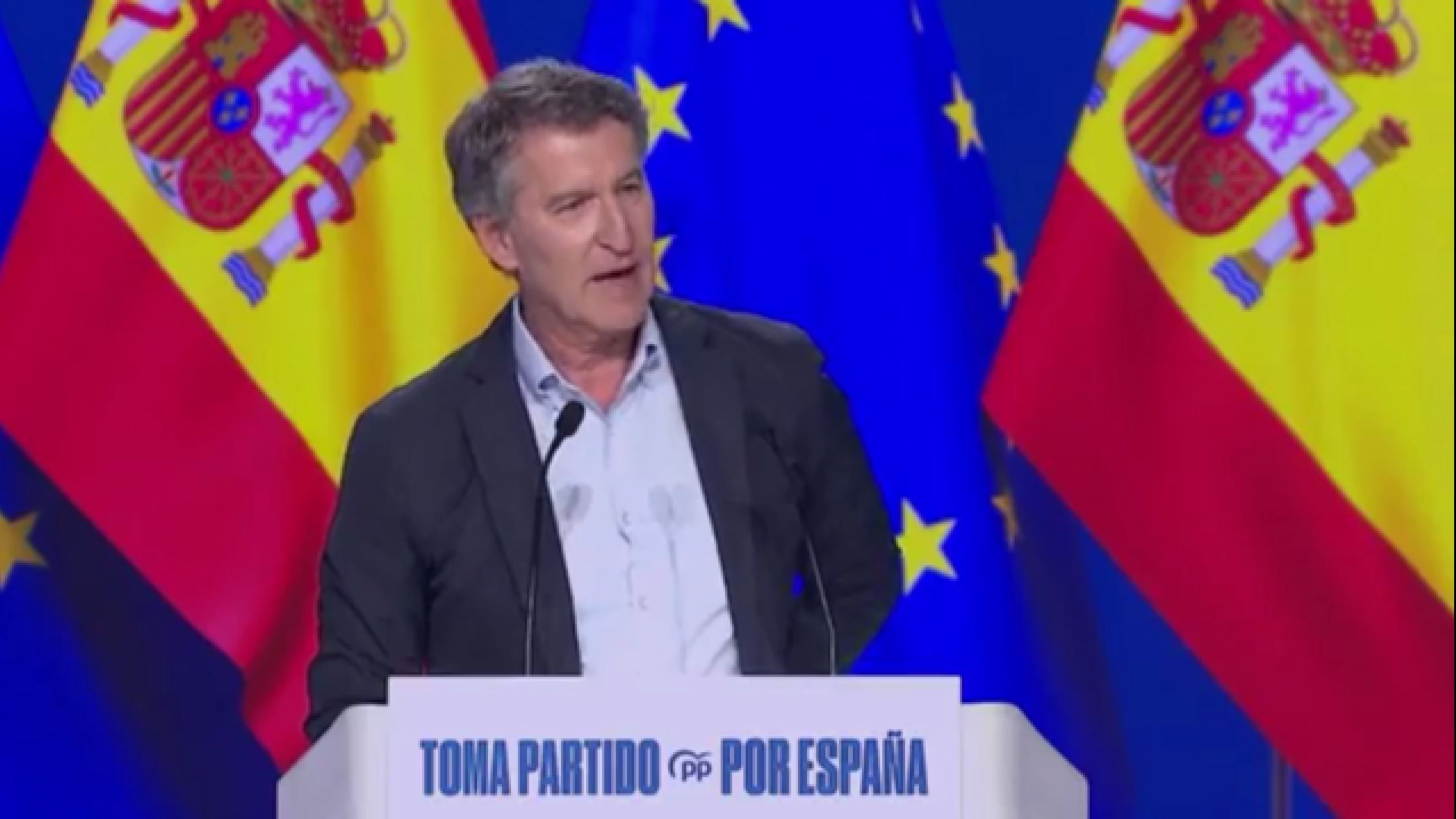 Feijóo denuncia la falta de médicos y el abandono sanitario en Ceuta