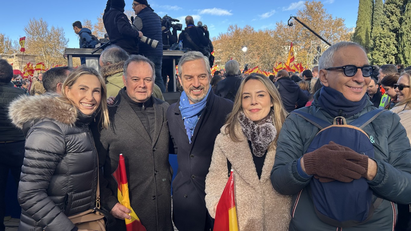 Ceuta, presente en la concentración “Mafia o Democracia” convocada por el PP en Madrid