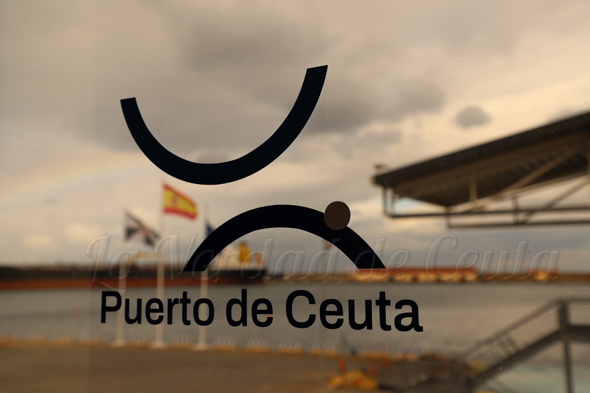 Ceuta, sin barcos como consecuencia del temporal en el Estrecho