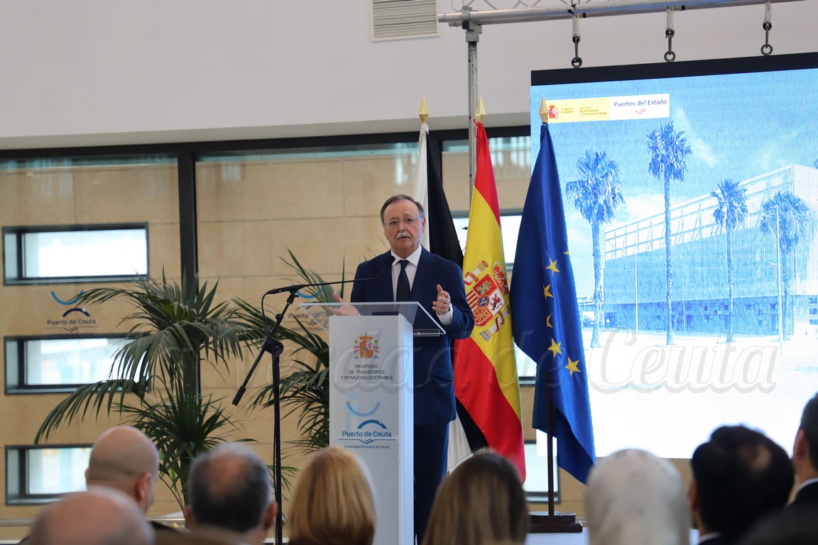 Vivas: “la nueva estación marítima es esencial para la calidad de vida de los ceutíes”