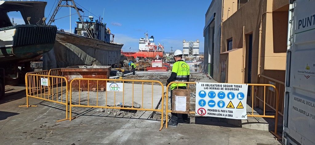 Se inician las obras de adecuación de la lonja pesquera