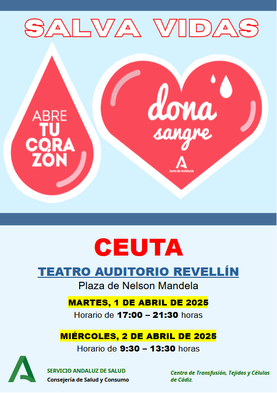 Programadas para los días 1 y 2 de abril dos nuevas jornadas de cuestación colectiva de sangre
