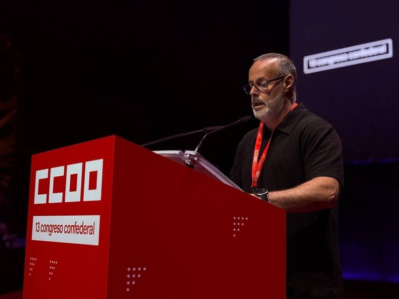 Ángel Lara participa en el Congreso Confederal en Madrid
