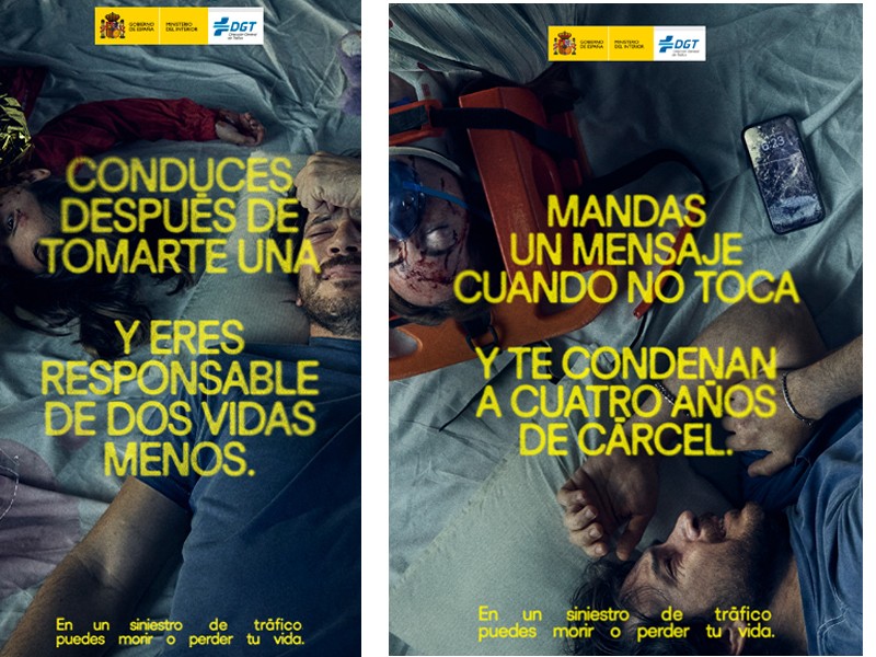 La Dirección General de Tráfico pone en marcha una nueva campaña sobre los accidentes