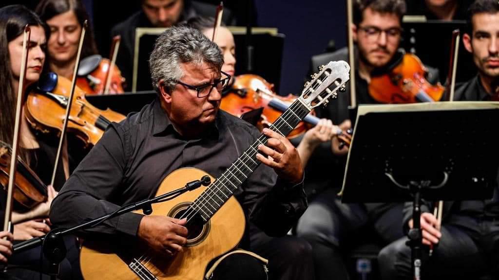 Javier García Moreno en uno de sus conciertos / Foto cedida