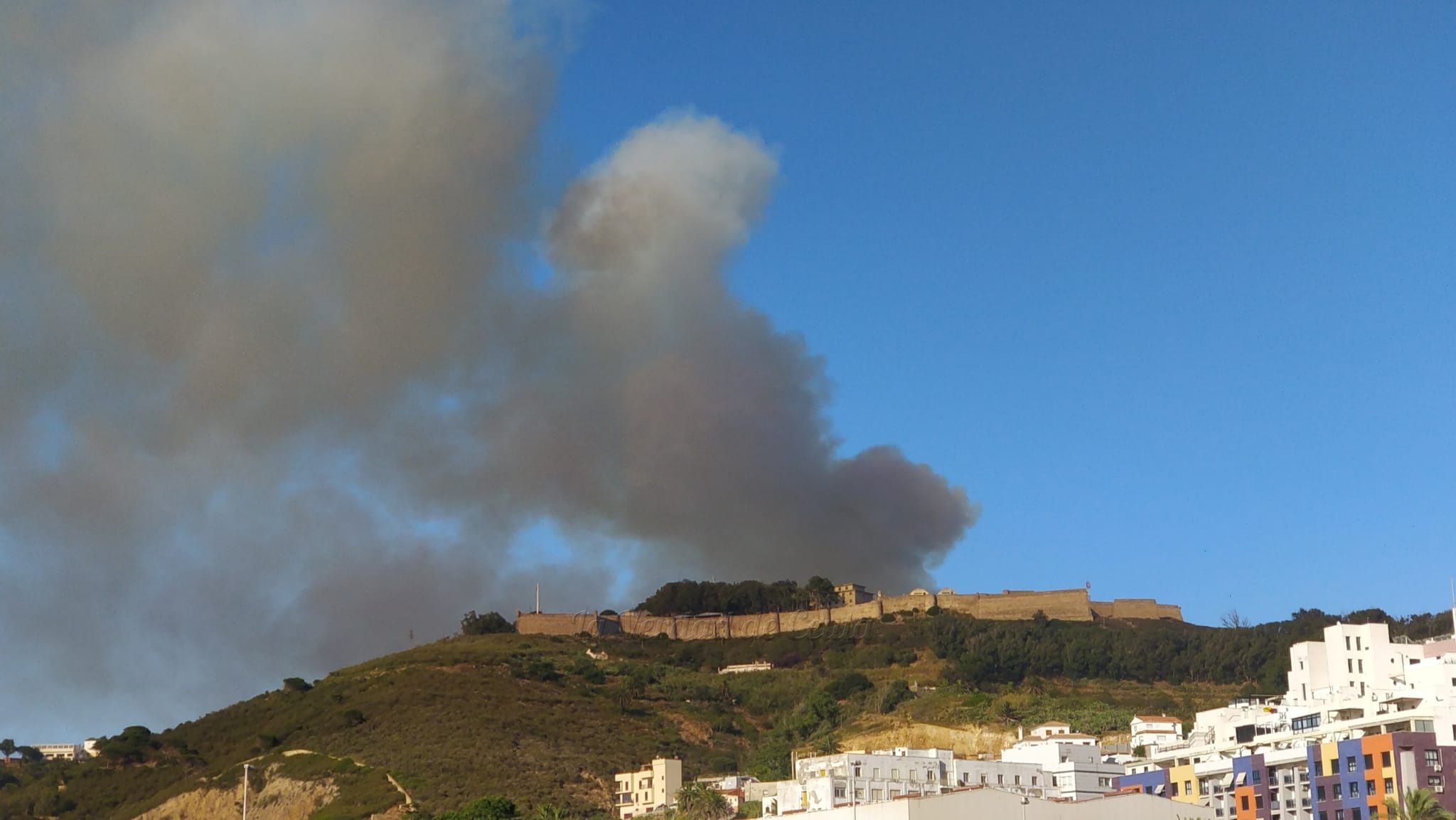 Ceuta refuerza el llamamiento a la prevención de incendios forestales y pide responsabilidad a los usuarios del monte