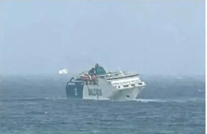 Noche de pánico y caos en el Estrecho: el 'Ciudad de Mahón' regresa a Algeciras tras un intento fallido de atraque en Ceuta