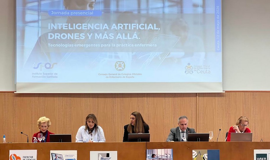 Las enfermeras de Ceuta reivindican el liderazgo humano frente al avance de la inteligencia artificial