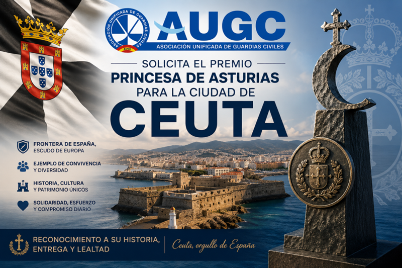 AUGC vuelve a pedir el Princesa de Asturias para Ceuta