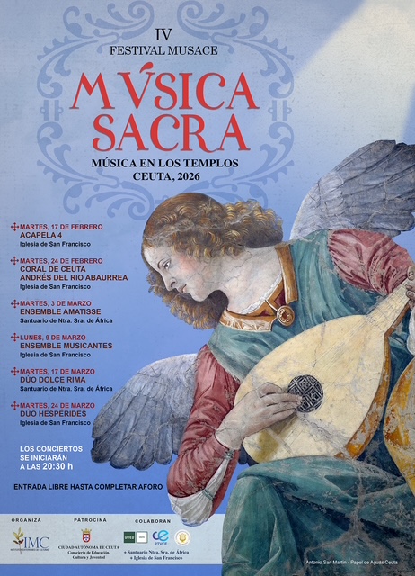 El próximo martes se inicia el “IV Festival de Música Sacra”