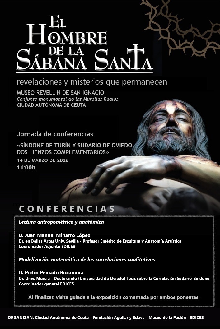 Cultura organiza unas conferencias en torno a la exposición “El hombre de la Sábana Santa”